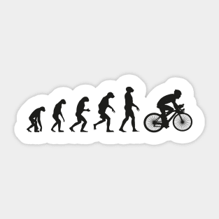 Cycling Evolution Sticker